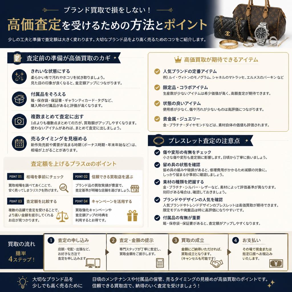 高価査定を実現する方法とは？