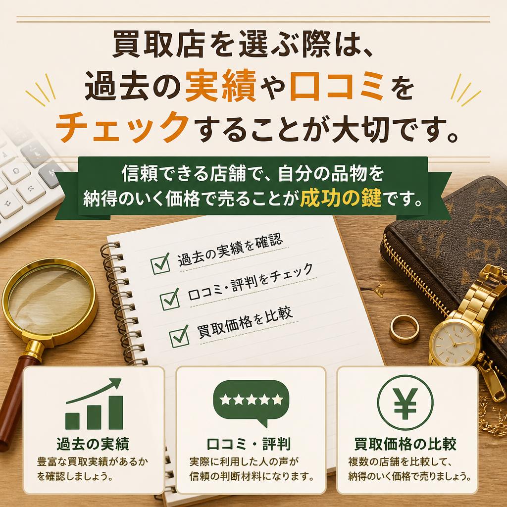 5. 実績ある店舗の選び方