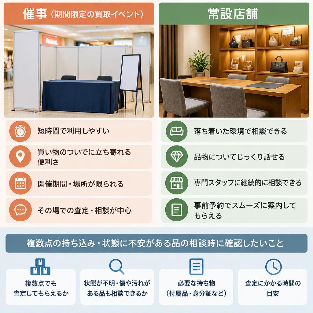 相談のしやすさで選ぶなら、査定環境にも注目